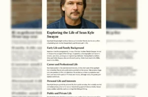 Sean Kyle Swayze